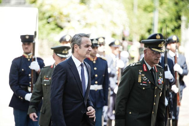 O πρωθυπουργός Κυριάκος Μητσοτάκης