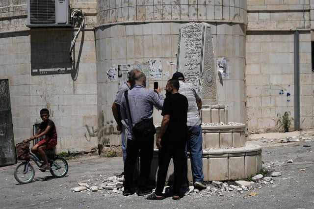 Ισραηλινός βουλευτής προσπάθησε να καταστρέψει παλαιστινιακό μνημείο στη Δυτική Όχθη