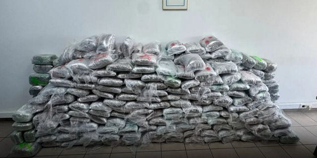 Έκρυβαν 324 κιλά κάνναβης μέσα σε ανακυκλώσιμα υλικά – Πάνω από 700.000 το κέρδος