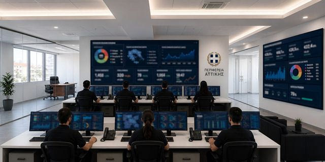 Ο “Πύργος Ελέγχου” της Περιφέρειας Αττικής για όλα τα έργα της