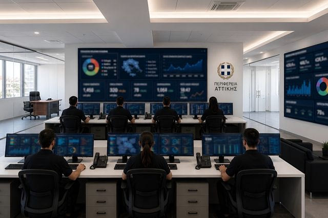 Ο “Πύργος Ελέγχου” της Περιφέρειας Αττικής για όλα τα έργα της