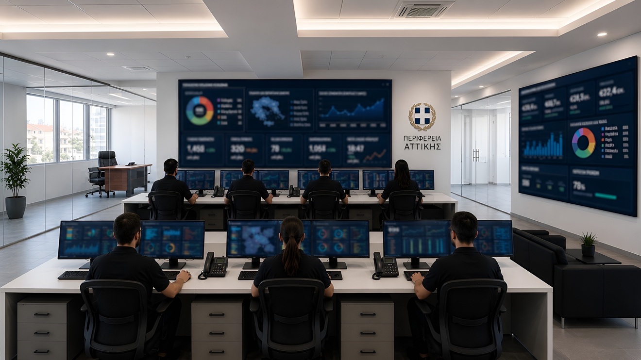 Ο “Πύργος Ελέγχου” της Περιφέρειας Αττικής για όλα τα έργα της