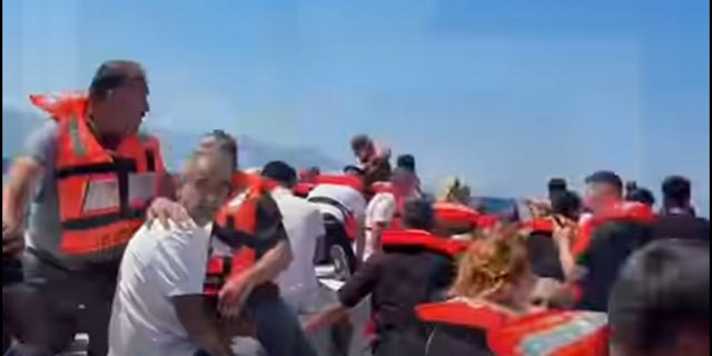 Πλοίο με περίπου 270 επιβάτες ανετράπη ανοιχτά της Κερύνειας – Σε εξέλιξη επιχείρηση διάσωσης