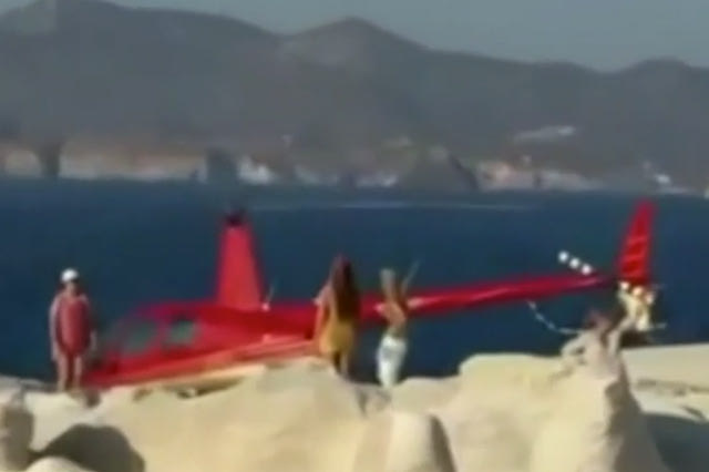 Milos: The “loophole” in the law over the helicopter landing at Sarakiniko