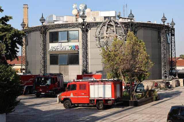 Νέα πυρκαγιά στον ραδιοφωνικό σταθμό “Αθήνα 9,84” στην Τεχνόπολη