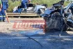 Σοκαριστικό τροχαίο στην Κάτω Αχαΐα – Άτομο ανασύρθηκε απανθρακωμένο