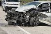 Τροχαίο ατύχημα στη Λάρισα: Αυτοκίνητο συγκρούστηκε με φορτηγό