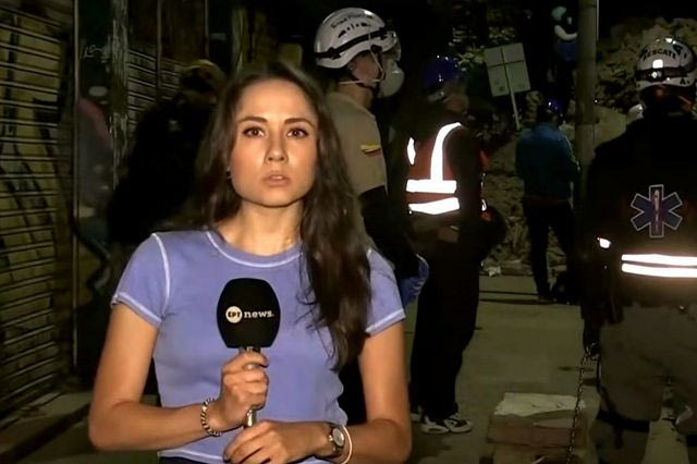 Η Βαλέρια Δολαψάκη πήγε στον σεισμό της Κολομβίας. Εκεί όπου οι αριθμοί απέκτησαν πρόσωπα