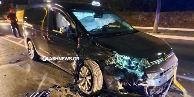 Χανιά: Οδηγός χάνει τον έλεγχο, μπαίνει στο αντίθετο ρεύμα και συγκρούεται με ταξί – Βίντεο