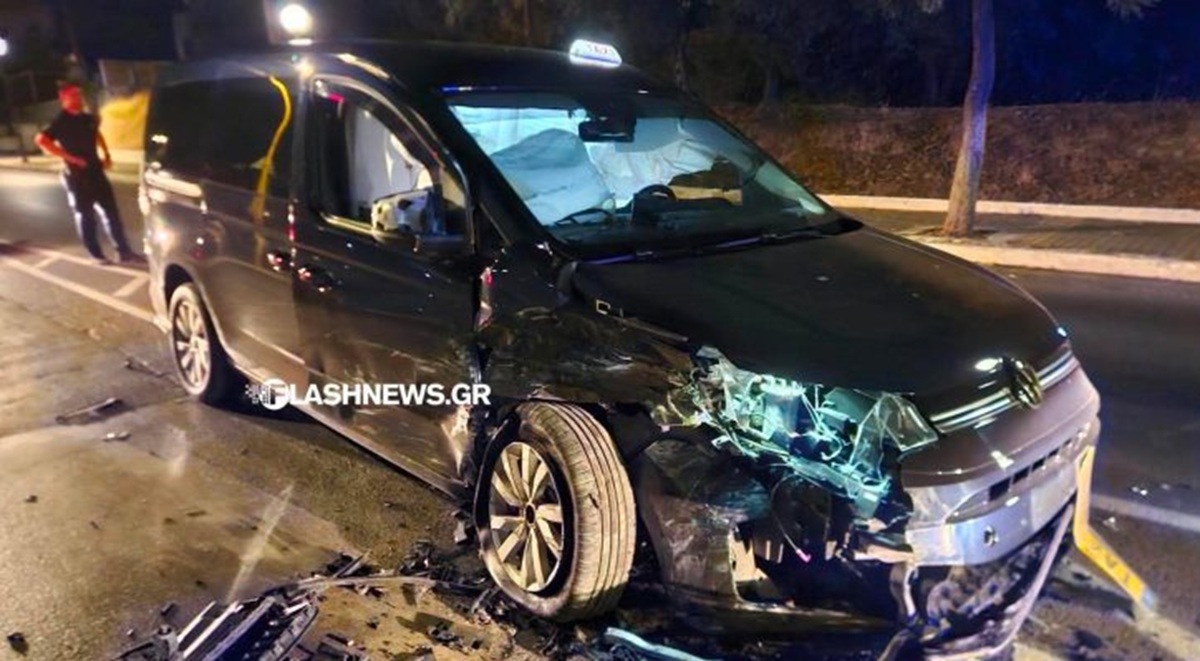 Χανιά: Οδηγός χάνει τον έλεγχο, μπαίνει στο αντίθετο ρεύμα και συγκρούεται με ταξί - Βίντεο