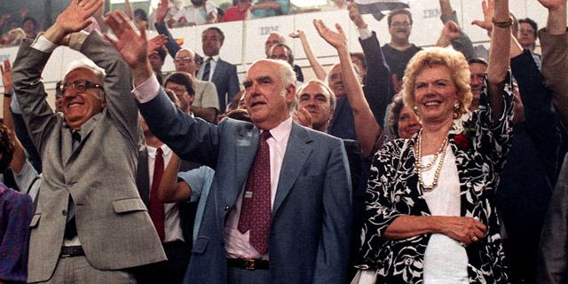 Παπανδρέου και Μαργαρίτα στον τελικό του 1987