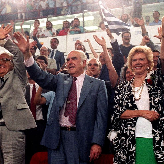 Παπανδρέου και Μαργαρίτα στον τελικό του 1987