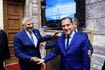Ο υπουργός Υγείας Άδωνις Γεωργιάδης και ο πρόεδρος του ΙΣΑ Γιώργος Πατούλης