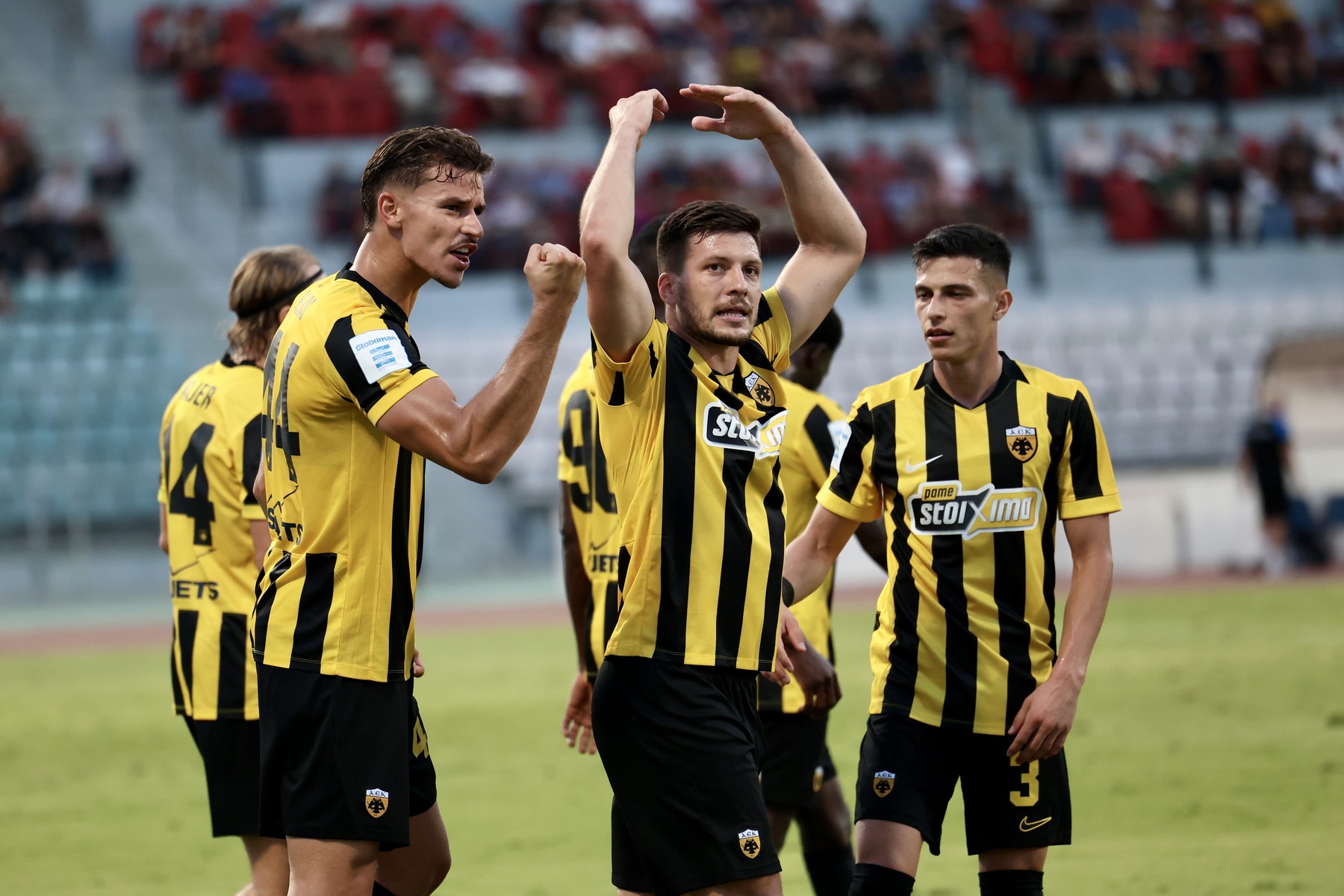 Βόλος – ΑΕΚ 1-2: Ζορίστηκε αλλά ο Γιόβιτς την οδήγησε στο πρώτο εκτός έδρας τρίποντο