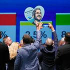 Μέλη του AfD με πλακάτ του Ulrich Siegmund