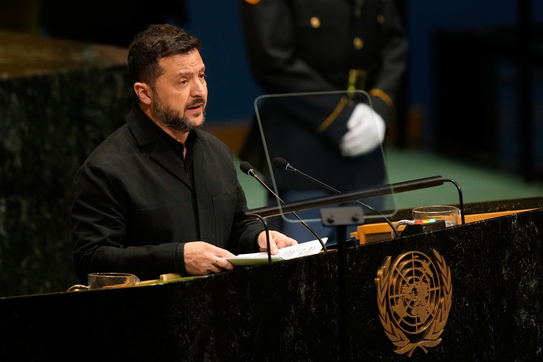 Ζελένσκι για Πούτιν στον ΟΗΕ: “Ασθενής μηδέν ο Πούτιν – Η ιδέα του πολέμου εξαπλώνεται”