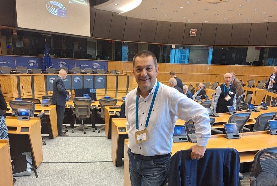 Ο Δημήτρης Δεληγιαννίδης, πρόεδρος της Europa Uomo Hellas