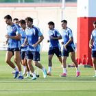 Nations League: Χωρίς προβλήματα η τελευταία προπόνηση της γαλανόλευκης πριν το Βελιγράδι