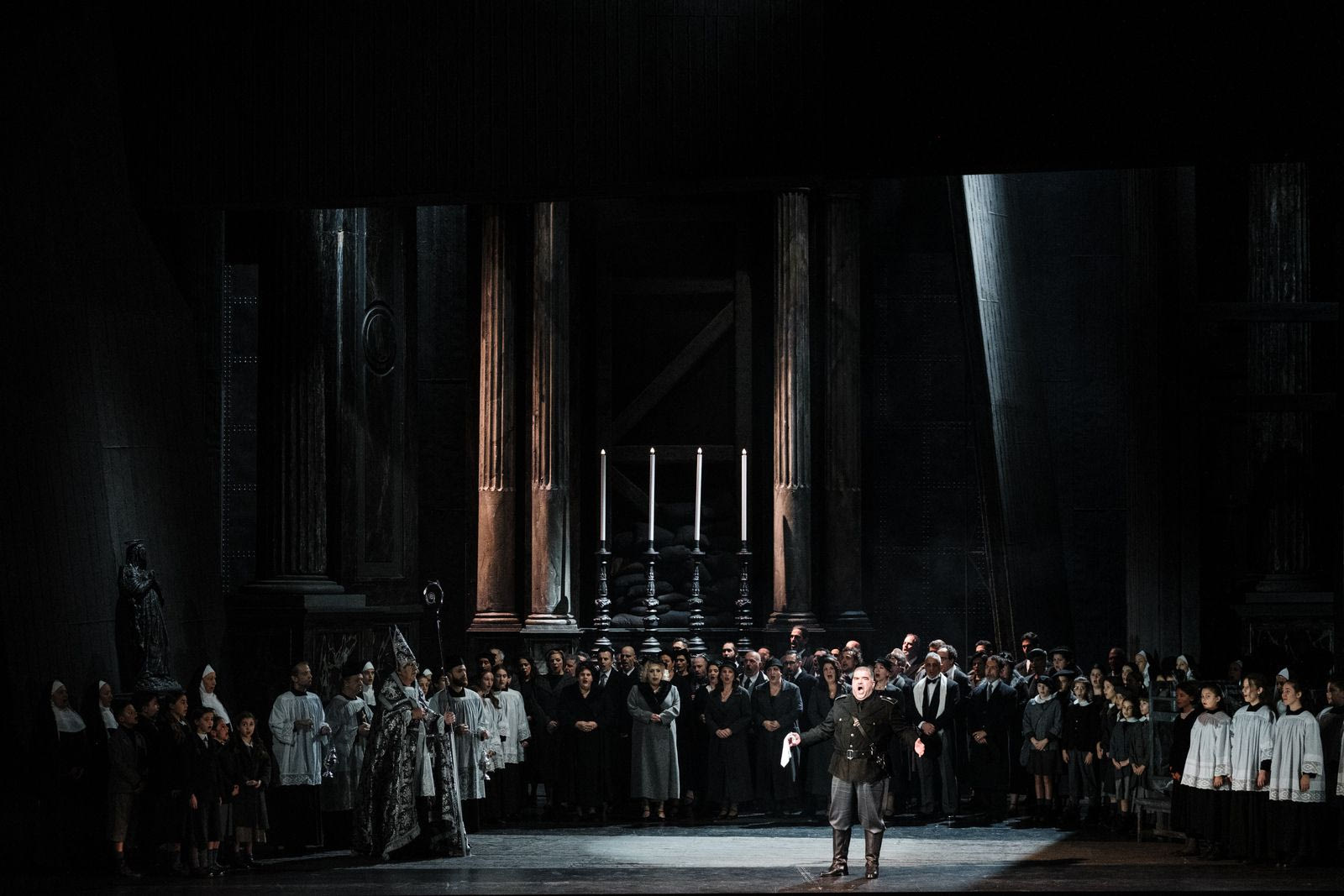 Tosca rehearsal