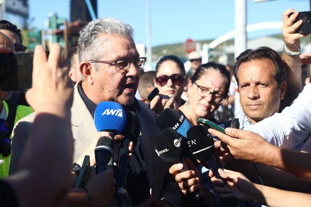 Ο Δημήτρης Κουτσούμπας στη συγκέντρωση διαμαρτυρίας του ΠΑΜΕ και εργατικών σωματείων στη Θεσσαλονίκη στα πλαίσια της 90ης ΔΕΘ