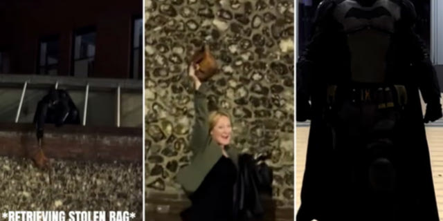 Ο ”Batman” υπάρχει: Καταδίωξε κλέφτη και επέστρεψε τσάντα στην ιδιοκτήτριά της – Βίντεο
