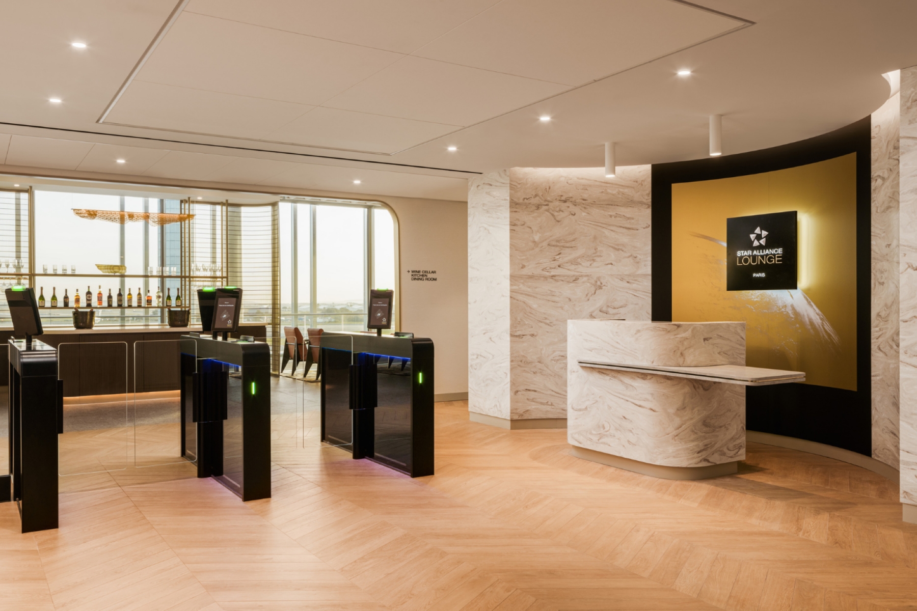 Κορυφαίο lounge αεροπορικής συμμαχίας στον κόσμο το Star Alliance Lounge