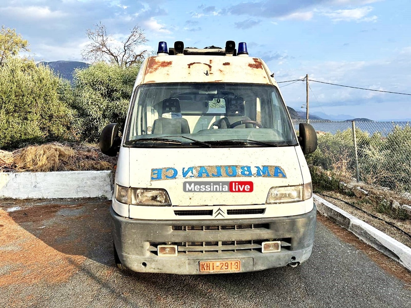 Δυτική Μάνη: Στο συνεργείο το 30 ετών ασθενοφόρο – Δεν άντεξε ούτε τρεις μέρες