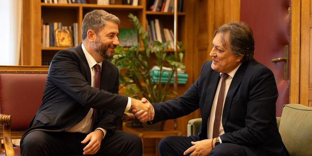 Στην ΚΟ του ΠΑΣΟΚ ο Αλέξανδρος Αυλωνίτης – Η συνάντηση με τον Ανδρουλάκη