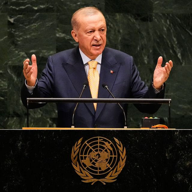Ερντογάν: Να αναγνωριστεί το ψευδοκράτος ζήτησε από το βήμα του ΟΗΕ