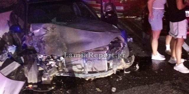 Τροχαίο στην Εθνική Οδό