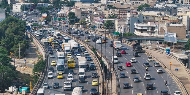 Τροχαίο με τρία οχήματα στον Κηφισό – Κίνηση στο σημείο