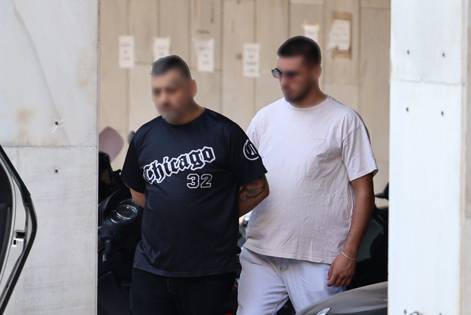 Η μεταγωγή του κατηγορούμενου της υπόθεσης της Κυψέλης στον ανακριτή