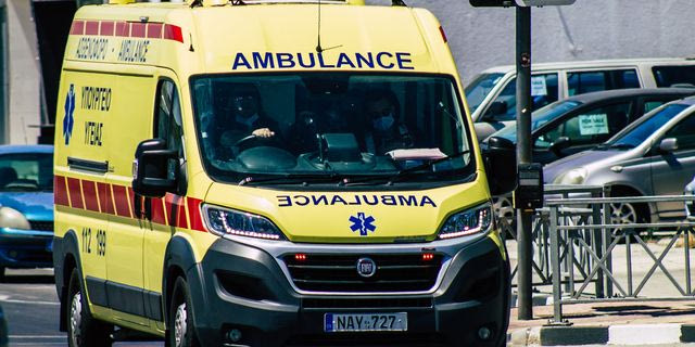 Ασθενοφόρο στην Κύπρο (φωτογραφία αρχείου)