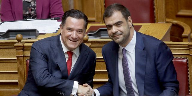 Π. Μαρινάκης και Αδ. Γεωργιάδης