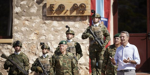 Σε Ρω και Στρογγύλη ο Κυριάκος Μητσοτάκης