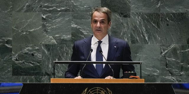 Ο Κ. Μητσοτάκης στο βήμα του ΟΗΕ (φωτογραφία αρχείου)