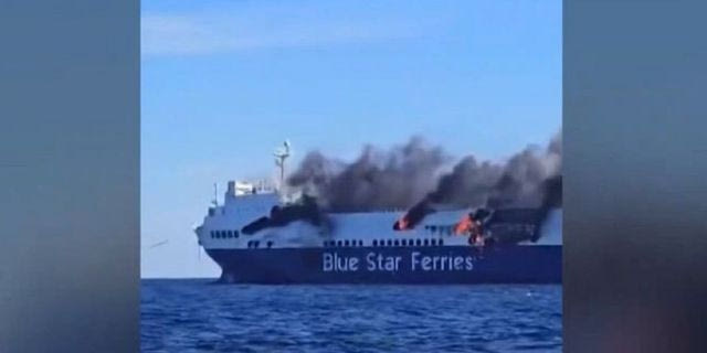 Στον “αέρα” ο ανεφοδιασμός Ρόδου και Κω λόγω της φωτιάς στο Blue Carrier 2