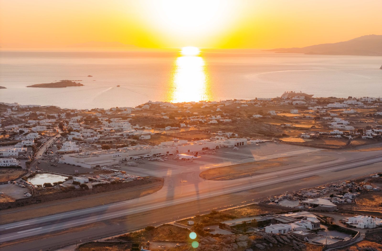 Εργασίες αναμόρφωσης και ανακατασκευής διαδρόμων στα αεροδρόμια Κέρκυρας (CFU), Μυτιλήνης (MJT) και Μυκόνου (JMK)