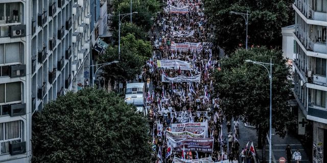 ΔΕΘ: Ηχηρό μήνυμα έστειλαν χιλιάδες διαδηλωτές από τη Θεσσαλονίκη