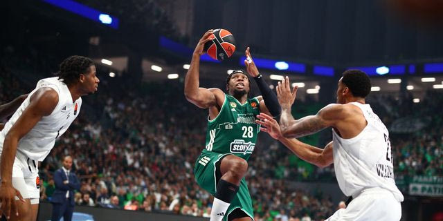 Παναθηναϊκός AKTOR – Βιλερμπάν 102-79: Καταιγιστικός με πρωταγωνιστή τον Μαντζούκα
