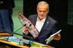 Ο Μασούντ Πεζεσκιάν σε ομιλία του στον ΟΗΕ, το 2025