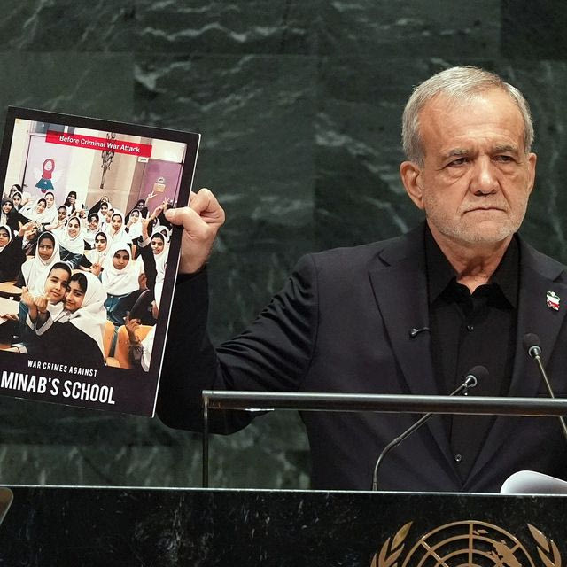 Ο πρόεδρος του Ιράν, Μασούντ Πεζεσκιάν, στη ΓΣ του ΟΗΕ