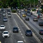 Καραμπόλα με τρία οχήματα στο δεύτερο τούνελ της Λ. Ποσειδώνος