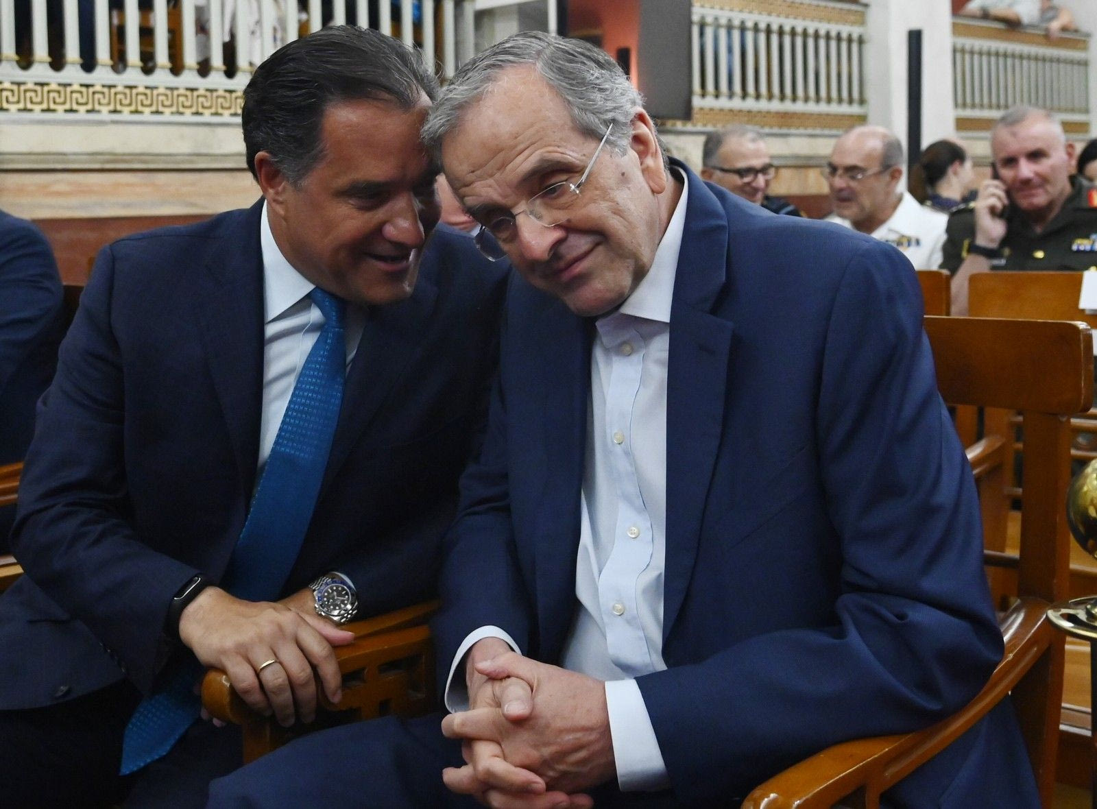 Αδ. Γεωργιάδης και Α. Σαμαράς