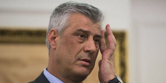 Ο πρώην πρόεδρος του Κοσόβου, Χασίμ Θάτσι, καταδικάστηκε σε κάθειρξη 25 ετών για εγκλήματα πολέμου