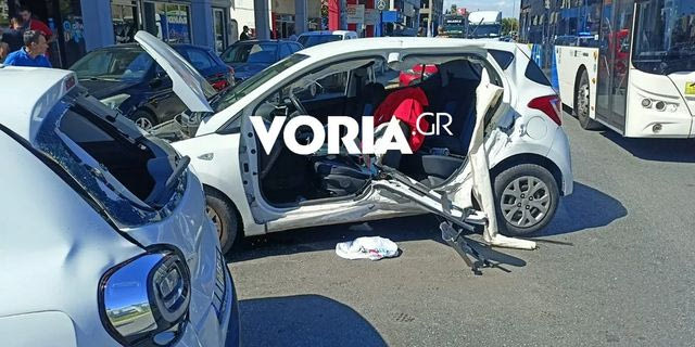 Θεσσαλονίκη: 30χρονος έπαθε επιληπτική κρίση ενώ οδηγούσε – Παρέσυρε τρία ΙΧ και ένα μηχανάκι