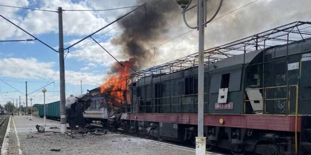Επίθεση σε τρένο της Ουκρανίας (φωτογραφία αρχείου)
