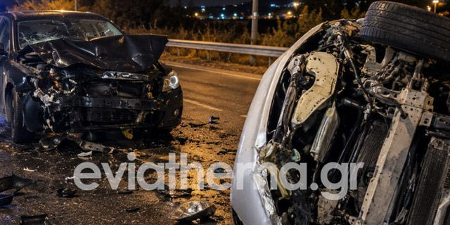 Σοβαρό τροχαίο στη Χαλκίδα – 6 τραυματίες στο νοσοκομείο