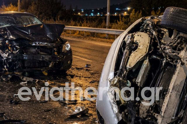 Σοβαρό τροχαίο στη Χαλκίδα – 6 τραυματίες στο νοσοκομείο