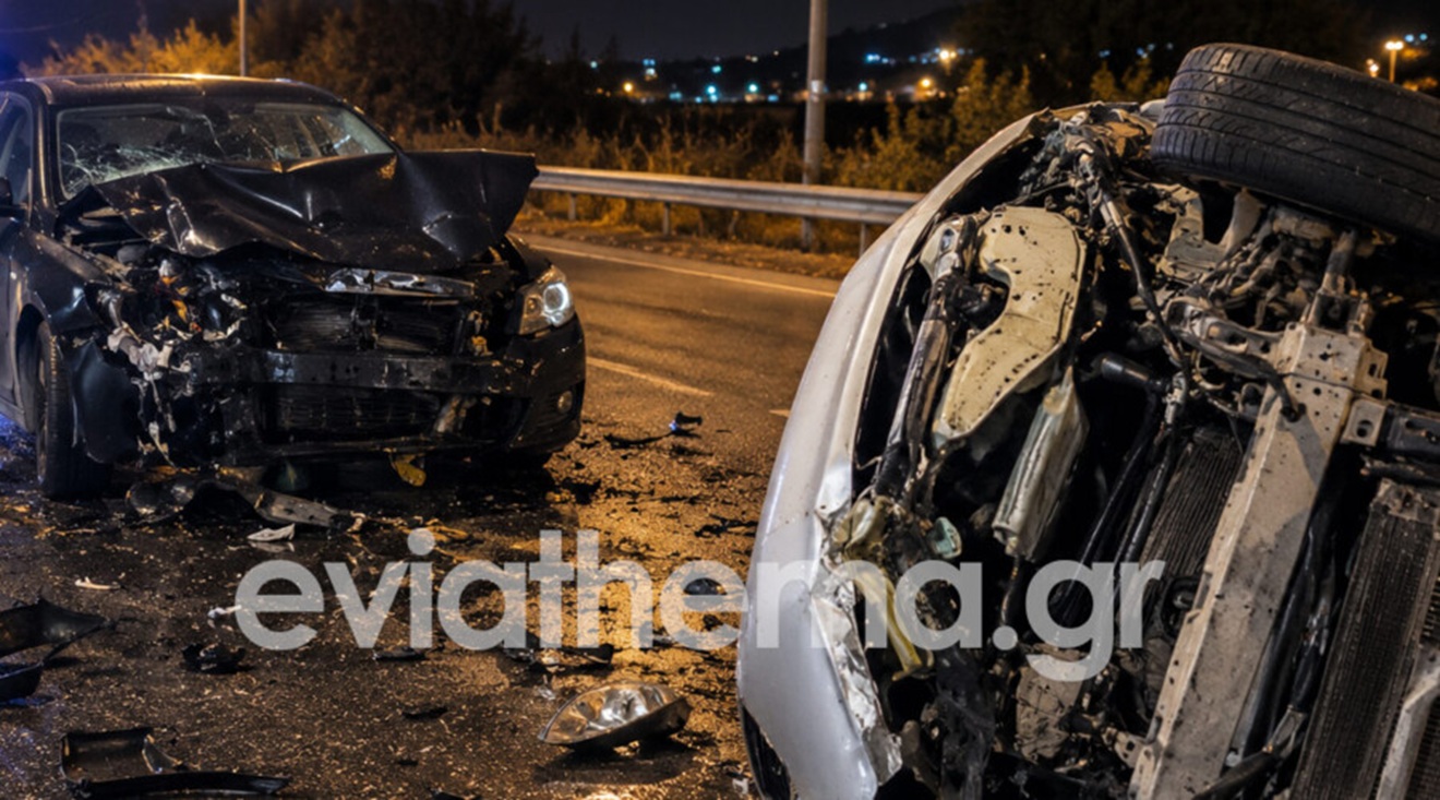 Σοβαρό τροχαίο στη Χαλκίδα – 6 τραυματίες στο νοσοκομείο